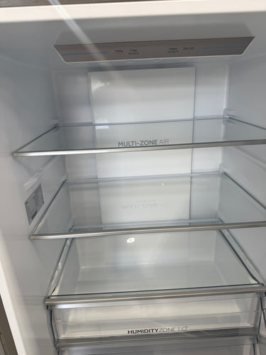 Factory second Haier HRF420BS 433 L Bottom-Mount Refrigerator – Satina Finish